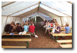 hangar tent